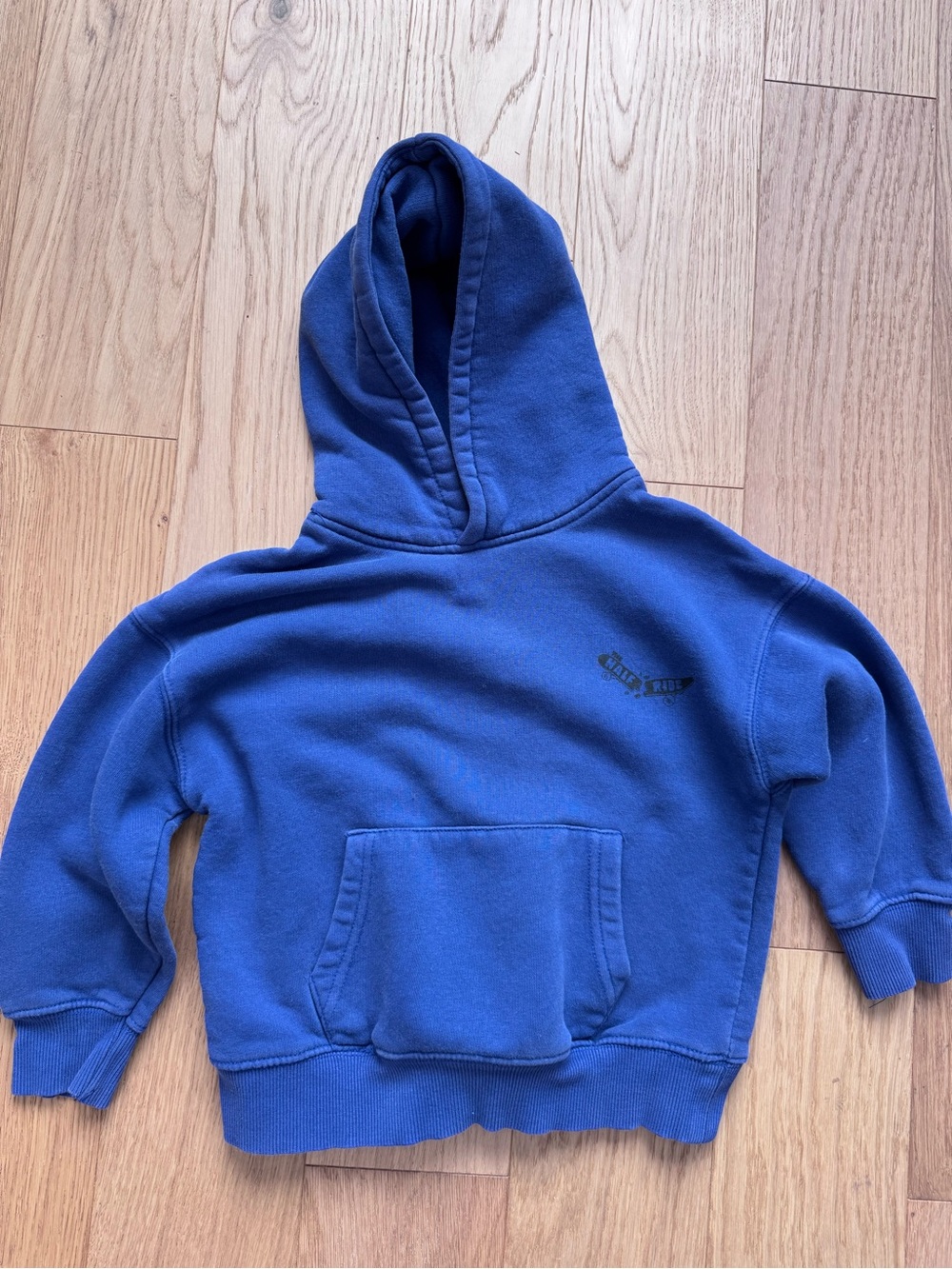 Zara Royal Blue Kids Skate Hoodie Sweatshirt
